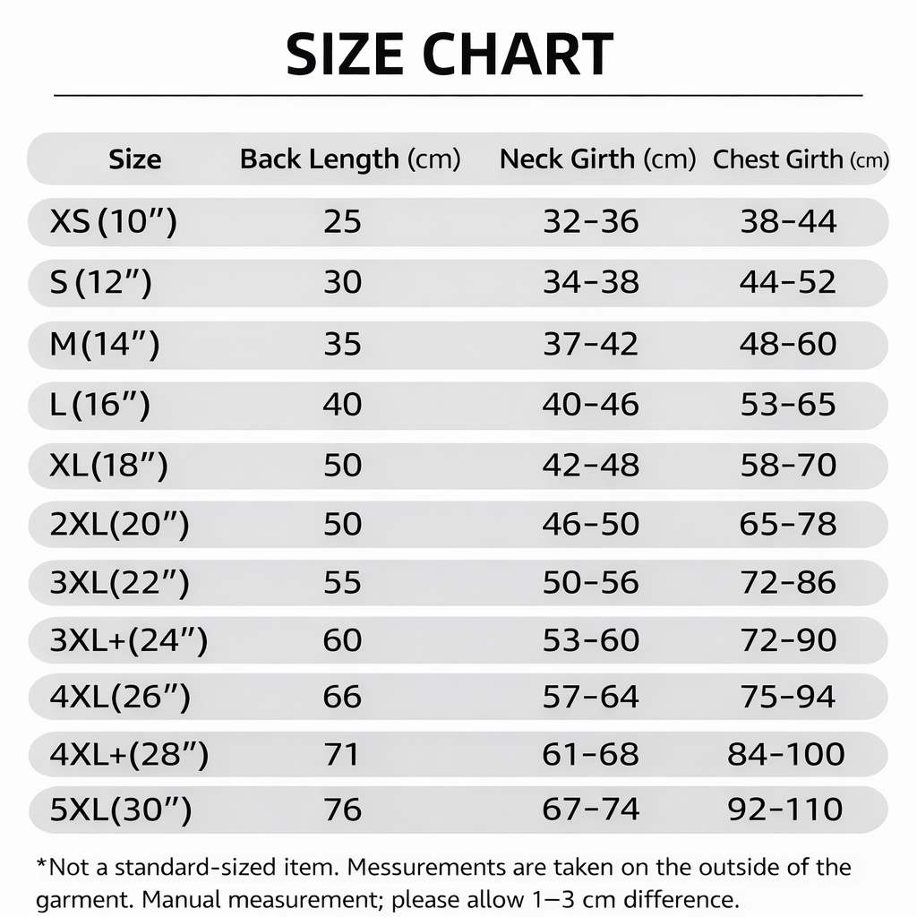 Waterproof Full-Body Dog Raincoat (Hooded)  Rain Suit for Medium & Large Dogs