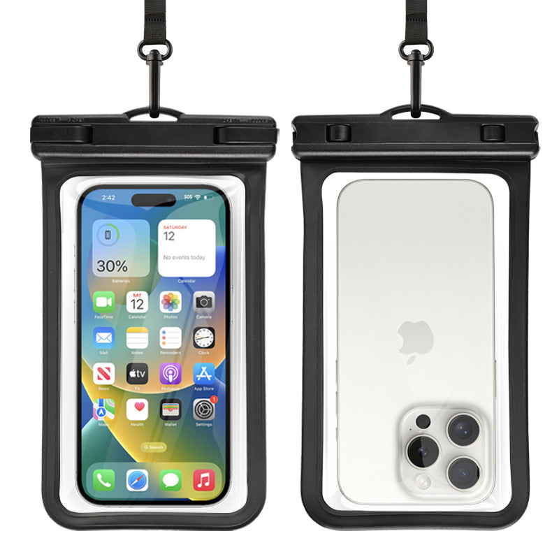 Waterproof Phone Pouch (Touchscreen) for Swimming & Beach – 7" Universal