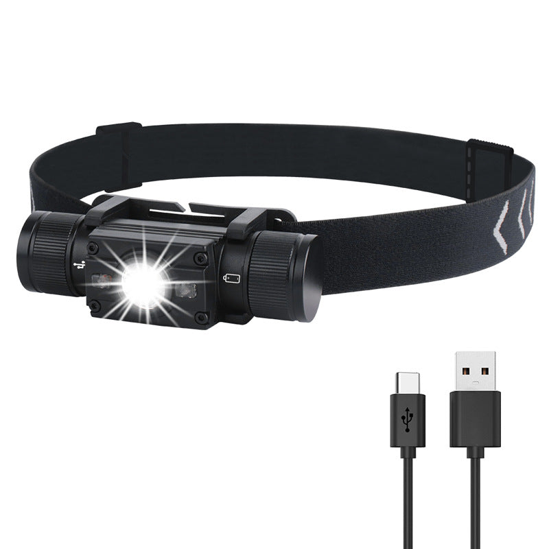 USB-C Rechargeable LED Headlamp ( Water-Resistant, Mode Memory)