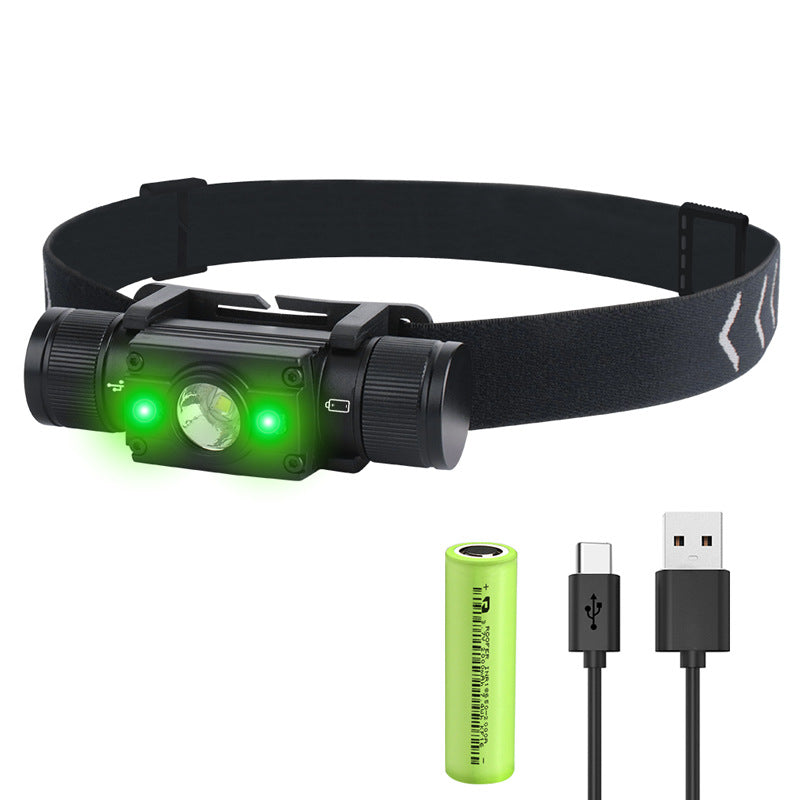 USB-C Rechargeable LED Headlamp ( Water-Resistant, Mode Memory)